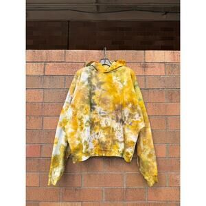 YZY HD-01 02 Hand Dyed 1/1 Tie Dye Sweatshirt Hoodie GAP Dove Yeezy Balenciaga